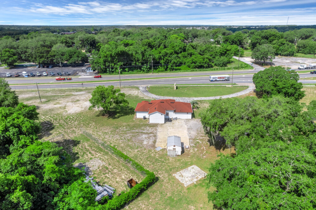 334 e myers blvd. mascotte aerial of rear of property