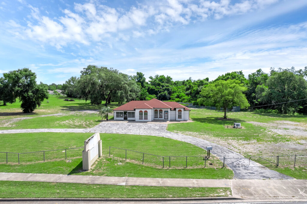 334 e myers blvd. mascotte aerial front view of property